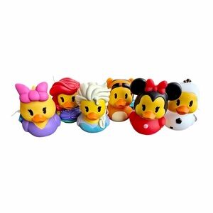 Disney Characters Duckalooz Rubber Ducks Lot
